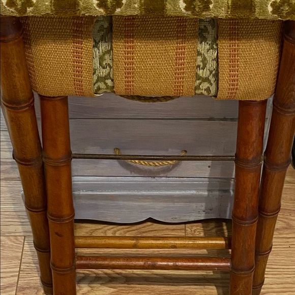1930’s vintage folding bamboo stool. - Picture 6 of 6